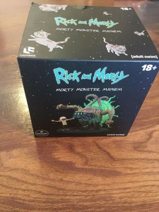 Rick And Morty Monster Mayhem Loot Crate Exclusive Adult Swim 2018 Figure