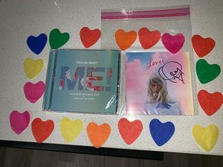 Taylor Swift Autographed / Signed Lover Album Cover Cd  With