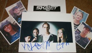 Skillet Autographed Photo & Photos - Real Collectible
