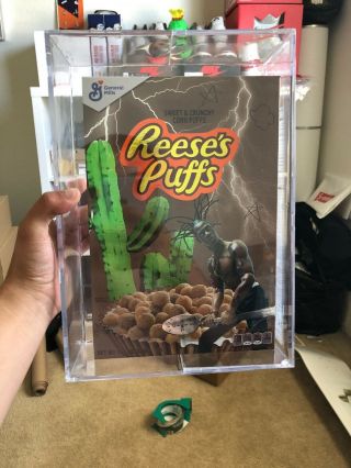 Travis Scott X Reese’s Puffs Cereal Astroworld 100 Authentic