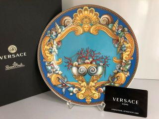 Versace Le Tresors De La Mer Plate 22 Cm Celebrating Years 25 Rosenthal Box