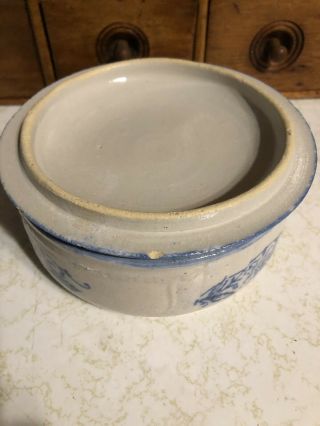 Blue White Wildflower Soap Dish With Lid 8