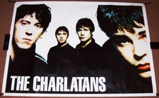 The Charlatans U.  K.  Record Company Promo Poster For 