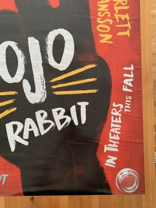 Jojo Rabbit DS Theatrical Movie Poster 27x40 5