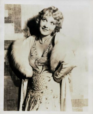 1930s Pin Up Girl Hollywood Studio Photograph Anita Page 173