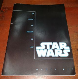 2008 Star Wars The Clone Wars Cartoon Media Press Kit