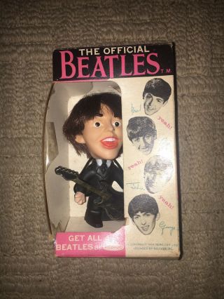 The Beatles Paul Mccartney 1964 Remco Doll Figure 5” Collectible