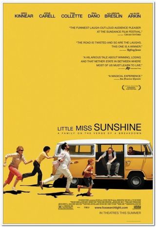 Little Miss Sunshine - 2006 - 27x40 Reg Style Movie Poster - Steve Carell