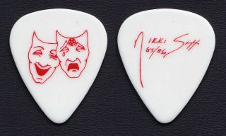 Motley Crue Nikki Sixx Signature Guitar Pick - 1985 - 1986 Theatre Of Pain Tour
