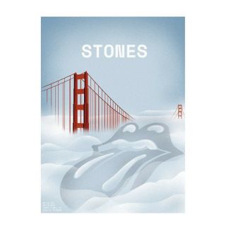 The Rolling Stones Poster 8/18 2019 Levi’s Stadium Santa Clara San Francisco