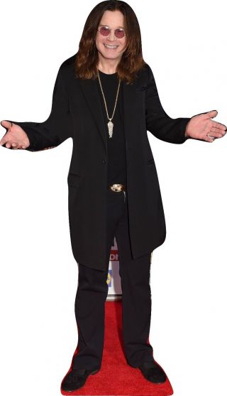 Ozzy Osbourne - Life Size 69 " Tall Cardboard Cutout Standee