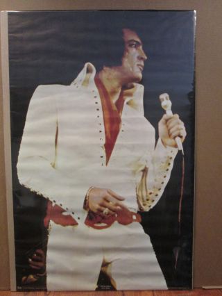 Vintage 1977 Elvis Presley Las Vegas Music Artist Poster 9052