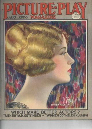 Picture Play - Esther Ralston - August 1926