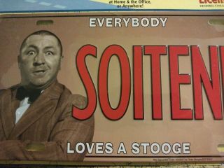 3 Three Stooges Curly Howard 