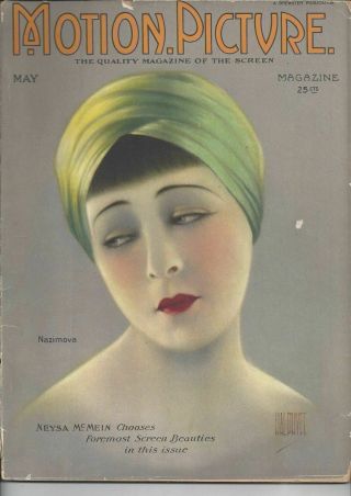 Motion Picture - Alla Nazimova - May 1923