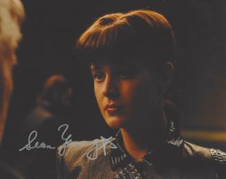 Actress Sean Young Signed Blade Runner 8x10 Movie Photo Rachael No Way Out