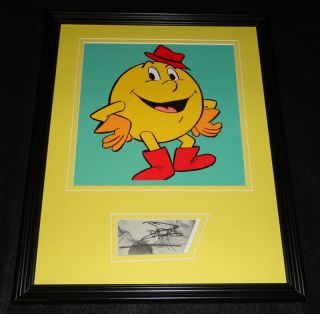 Marty Ingels Signed Framed 11x14 Photo Display Voice Of Pac Man Cartoon
