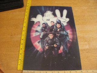 Ghostbusters Ii Movie 3d Lenticular Thick Hard Plastic Ad Poster 10x15 "