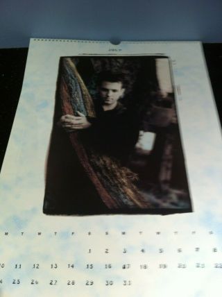 RARE CURE SIGNED 1989 CALENDER 8