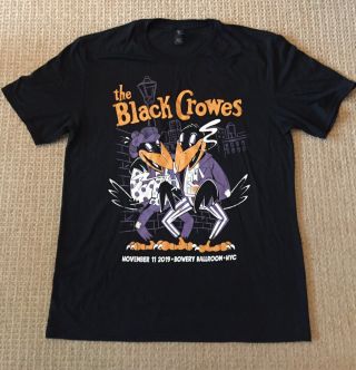 The Black Crowes Bowery Ballroom T - Shirt Nyc 11 - 11 - 2019 Large T Shirt