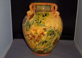 Ff Griffi Corsica Terraghja Sud & Co.  Cassis En Provence France Pottery Vase