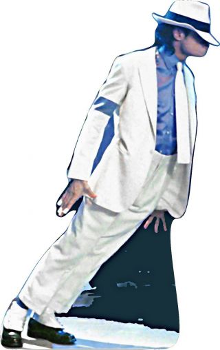 Michael Jackson - Smooth Criminal Life Size70 " Tall Cardboard Cutout Standee