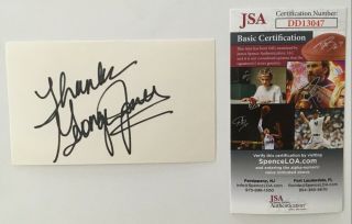 George Jones Signed Autographed First Day Cover Jsa Certified Country Singer