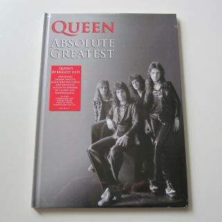 Queen - Absolute Greatest 2009 Commentary Cd,  Photo Hardback Book