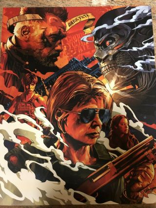Terminator: Dark Fate Collectible Poster: Mondo Alamo By Dragon76