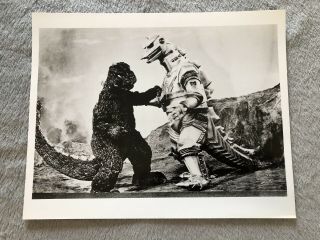 Vintage 8”x”10• Godzilla Vs Mechagodzilla• Horror• Head Shot Press Promo Photo