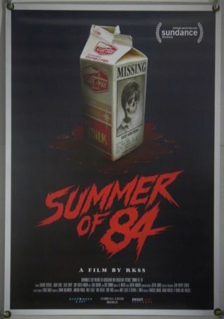 Summer Of 84 Rolled Orig 1sh Movie Poster Graham Verchere Tiera Skovbye (2018)