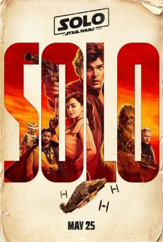 Solo A Star Wars Story Ds 27x40 Movie Poster Full Cast