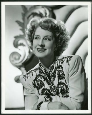Norma Shearer Vintage 1940s Mgm Portrait Dblwt Photo