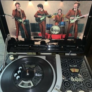 The Beatles Rare Retro Pick - Up Cd Player / Radio Limited Edition To 1000 In 1998