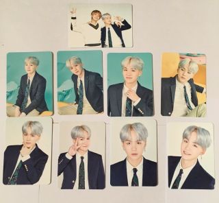 Bts Suga Happy Ever After Japan Fan Meeting Official Mini Photo Card Rare Set