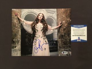 Beckett Sarah Brightman Signed Autographed 8x10 Photo Hymn Opera Singer