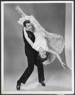 Dancers Marge And Gower Champion 1950s Promo Photo Perry Como