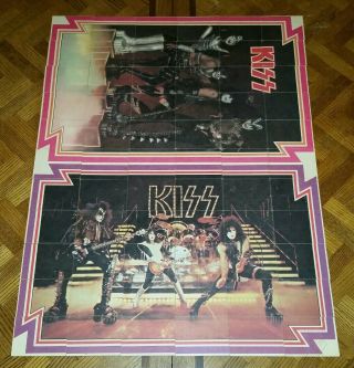 Kiss Puzzle Cards Complete Set 1978 Donruss Series 2 Trading Cards