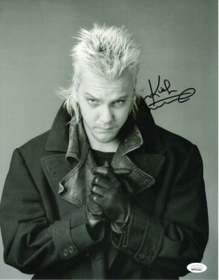 Kiefer Sutherland Autograph 11x14 Photo The Lost Boys Signed Jsa