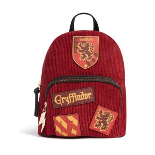 Harry Potter Gryffindor Corduroy Mini Backpack