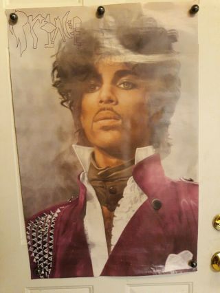 Prince Authentic 1983 Poster 1999 Purple Rain The Revolution Rare