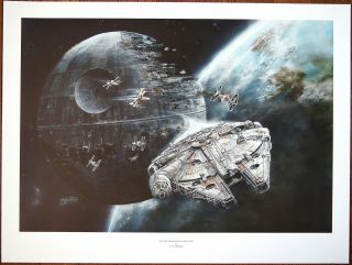 G.  W.  Hutchins - Art Star Wars 90 