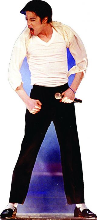 Michael Jackson Life Size 70 " Tall Cardboard Cutout Standup Standee 2