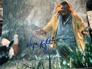Wayne Knight Signed 11x14 Photo Jurassic Park Rare Dennis Nedry