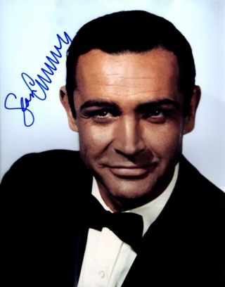 Sean Connery Autographed 11x14 Photo Signed Picture,