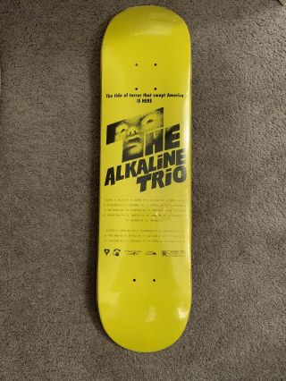 Alkaline Trio Skateboard