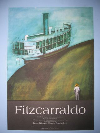 Fitzcarraldo - Movie Poster - Claudia Cardinale,  Klaus Kinski