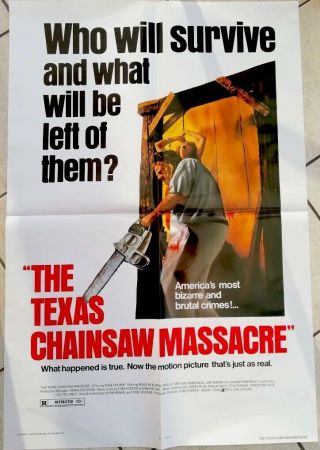 Texas Chainsaw Massacre - Us 1sh Poster/ 