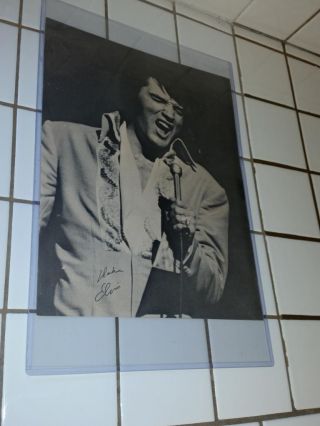 Elvis Presley International Hotel Souvenir Menu 1971 Las Vegas