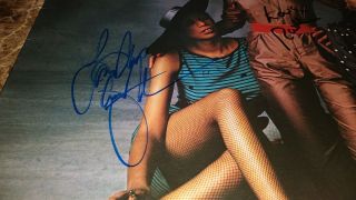 POINTER SISTERS W/ JUNE RARE SIGNED AUTOGRAPHED ALBUM COVER AUTHENTIC PROOF 2